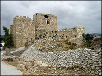 Crusader castle. Photo Hugh Sykes